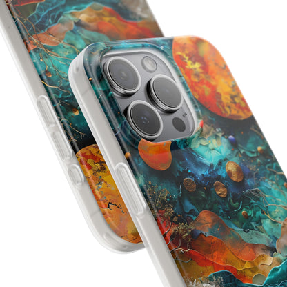 Celestial Ember iPhone 15 Pro Max Case - Soft