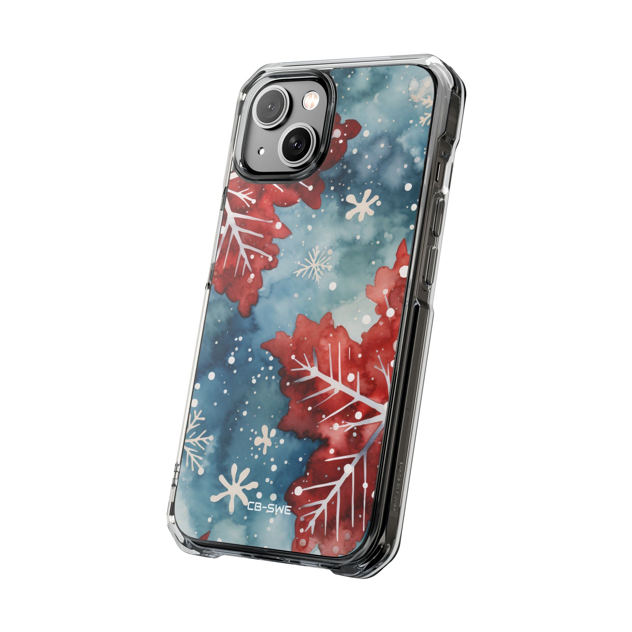 Winter Leaves Dance iPhone Case - Impact