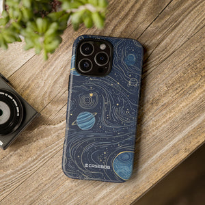 Celestial Whimsy: Hand-Drawn Universe - for iPhone 16