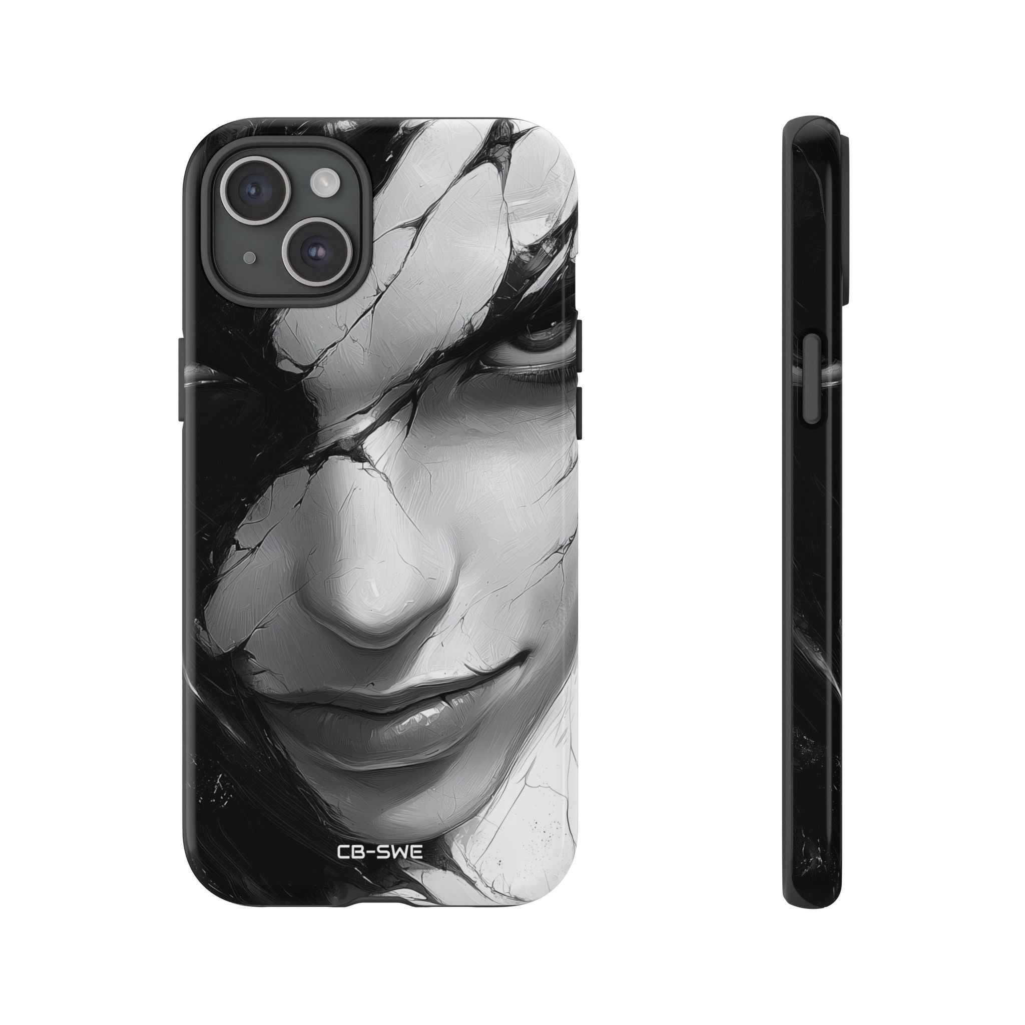 Shattered Gaze Reflects - iPhone Case