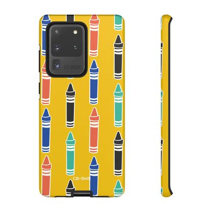 Crayons Dance Joyfully - Samsung Case