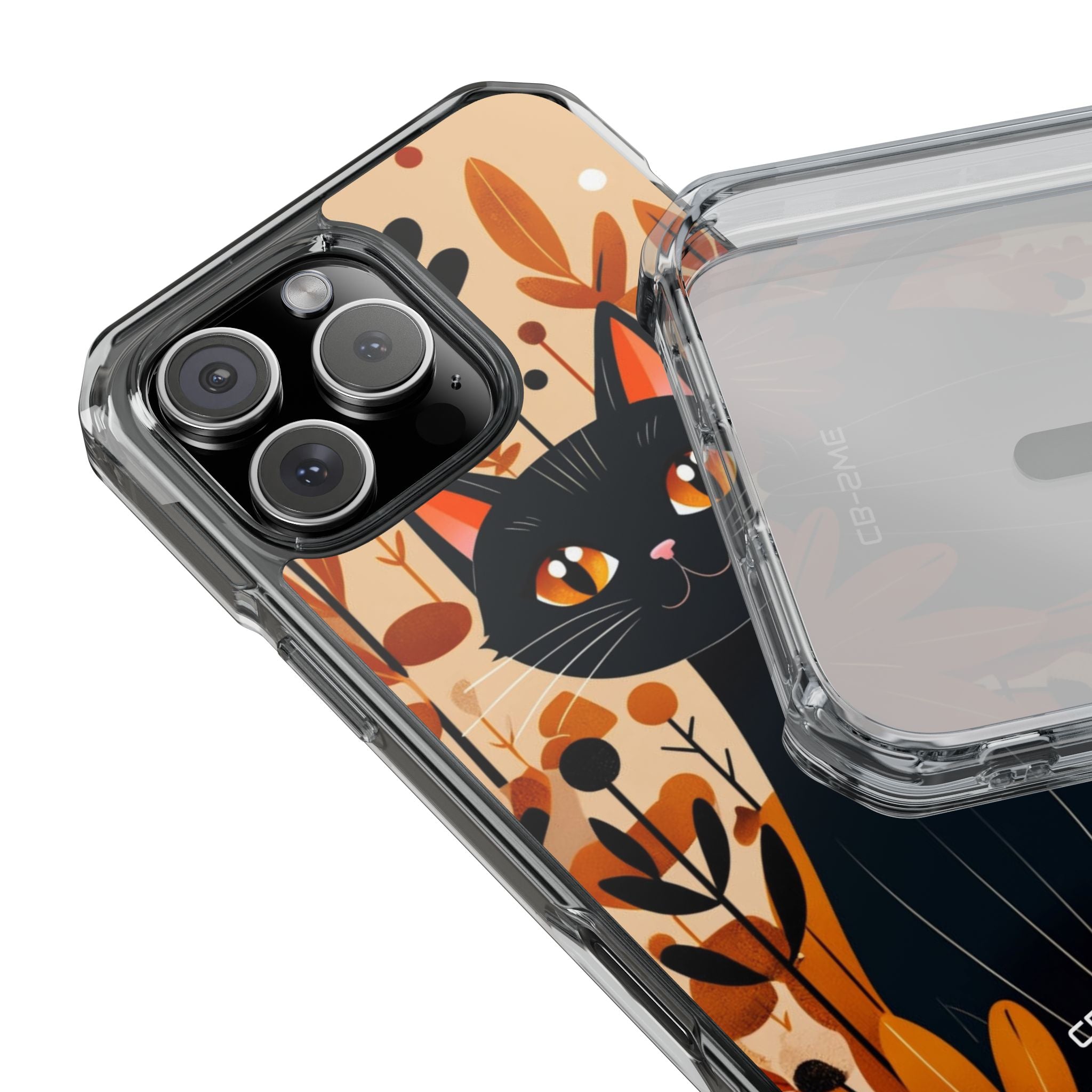 Autumnal Cat Whimsy iPhone Case - Impact