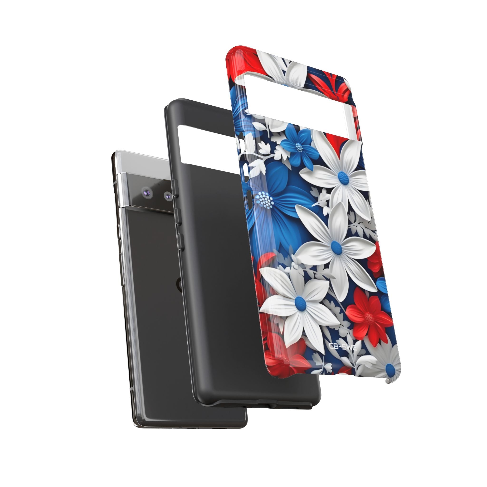 Floral Sculpture Blooms - Google Pixel Case