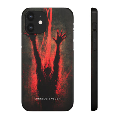 Gothic Crimson Ascension iPhone 12 - Slim Phone Case