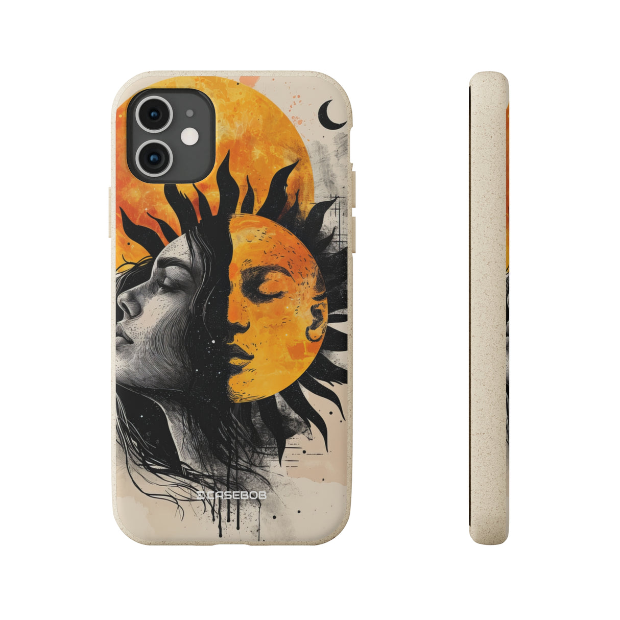 Sunlit Duality | Biodegradable Phone Case