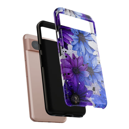 Vivid Splattered Blooms - Google Pixel Case