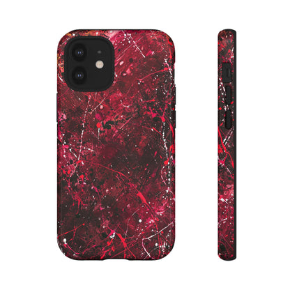 Crimson Splatter Dynamic - Protective Phone Case