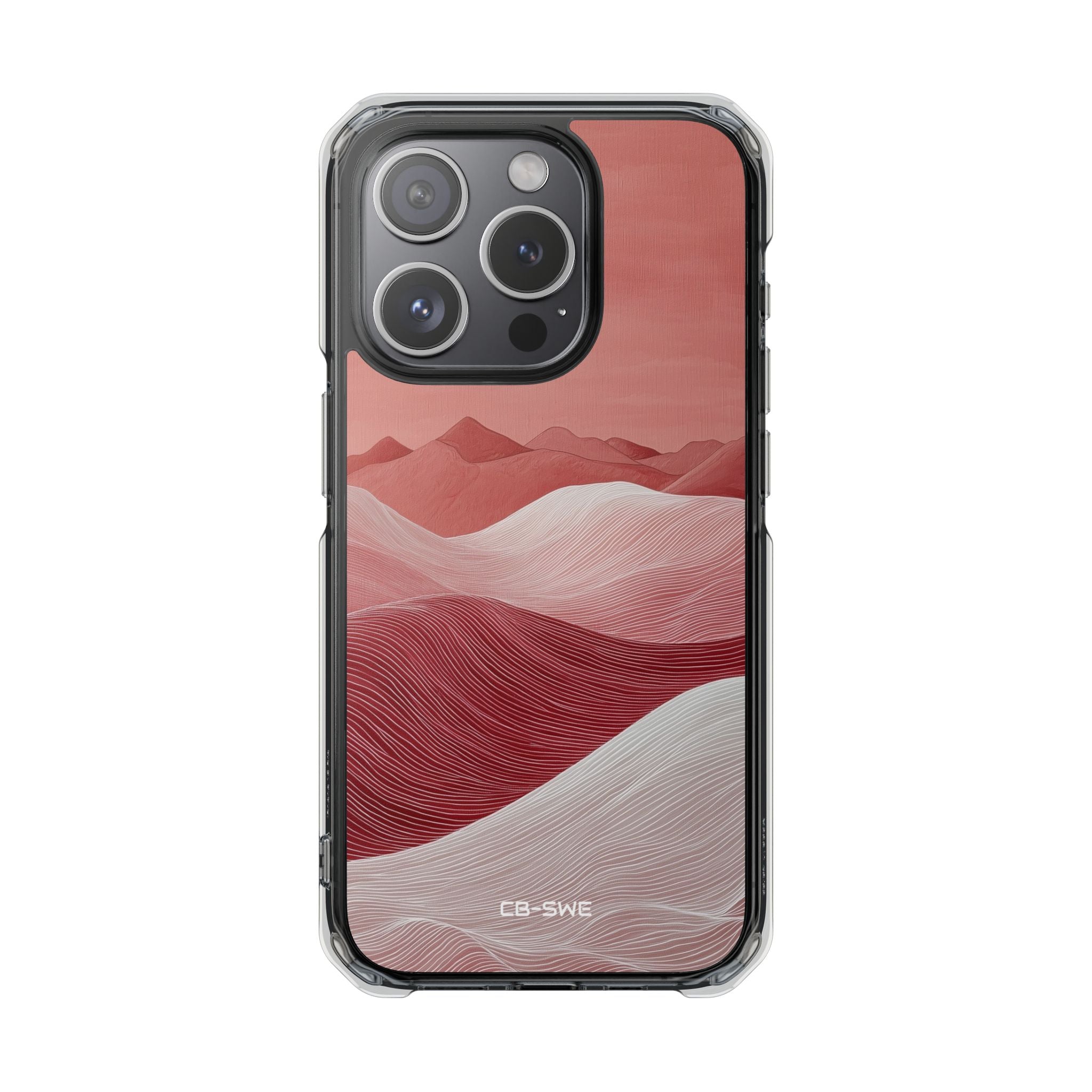Waves Embrace Sun iPhone Case - Impact