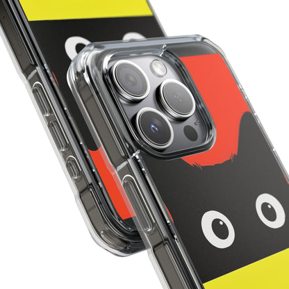 Peekaboo Cat Crimson iPhone 15 Pro Case - Impact