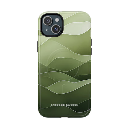 Gradient Emerald Drift iPhone 15 | Tough+ Phone Case