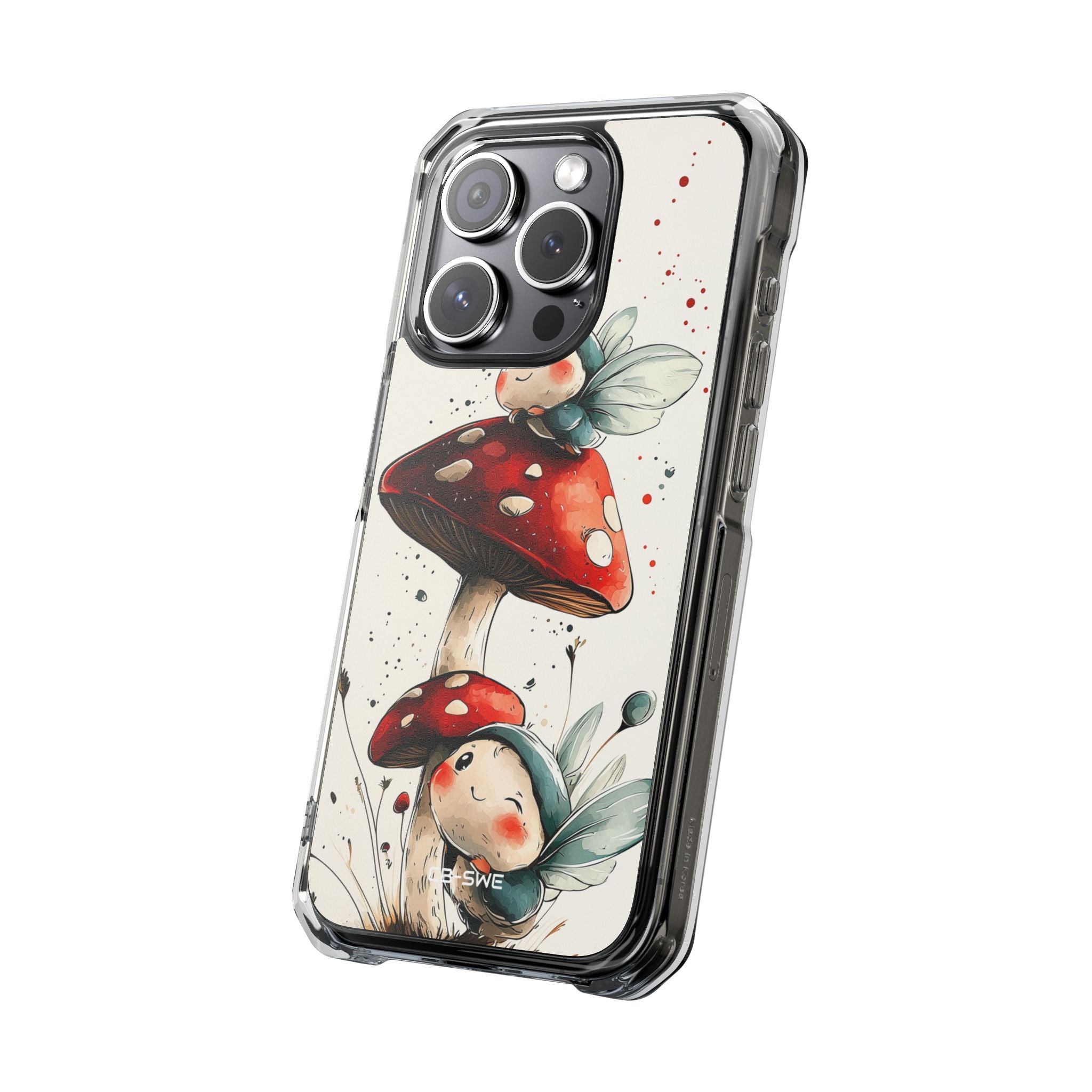 Mushrooms Entertain Fairies iPhone Case - Impact