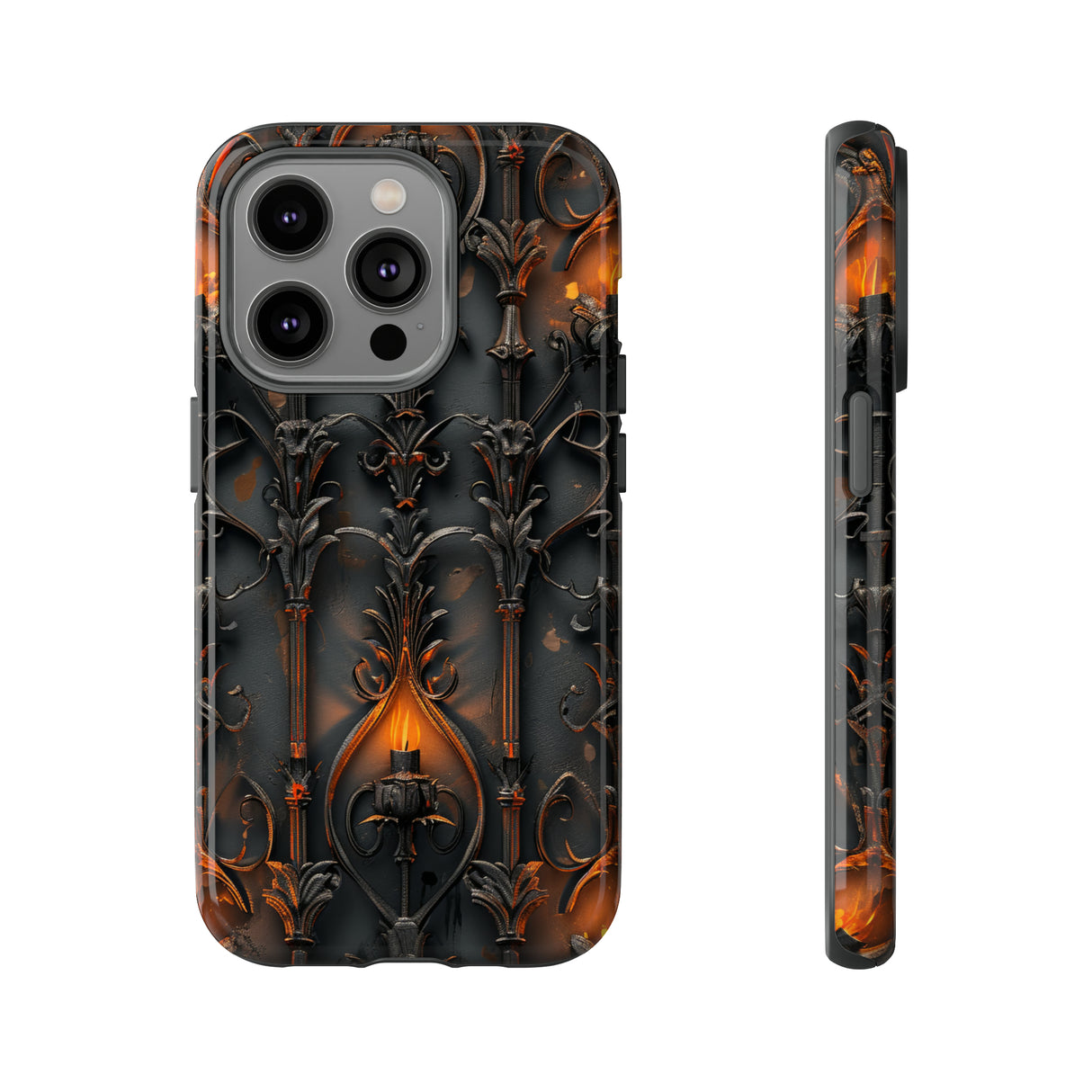 Ornate Ironwork Gothic - Protective Phone Case