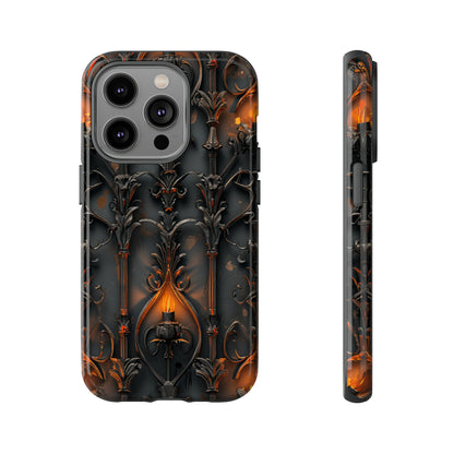 Ornate Ironwork Gothic - Protective Phone Case