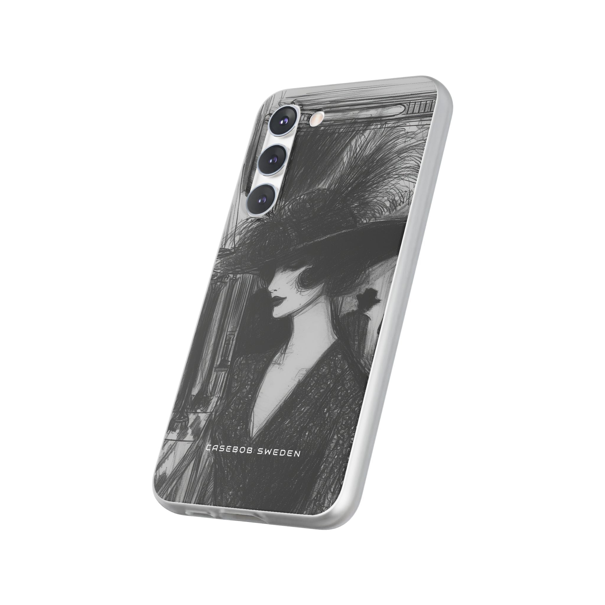 Timeless Elegance in Monochrome Samsung S23 - Flexi Phone Case