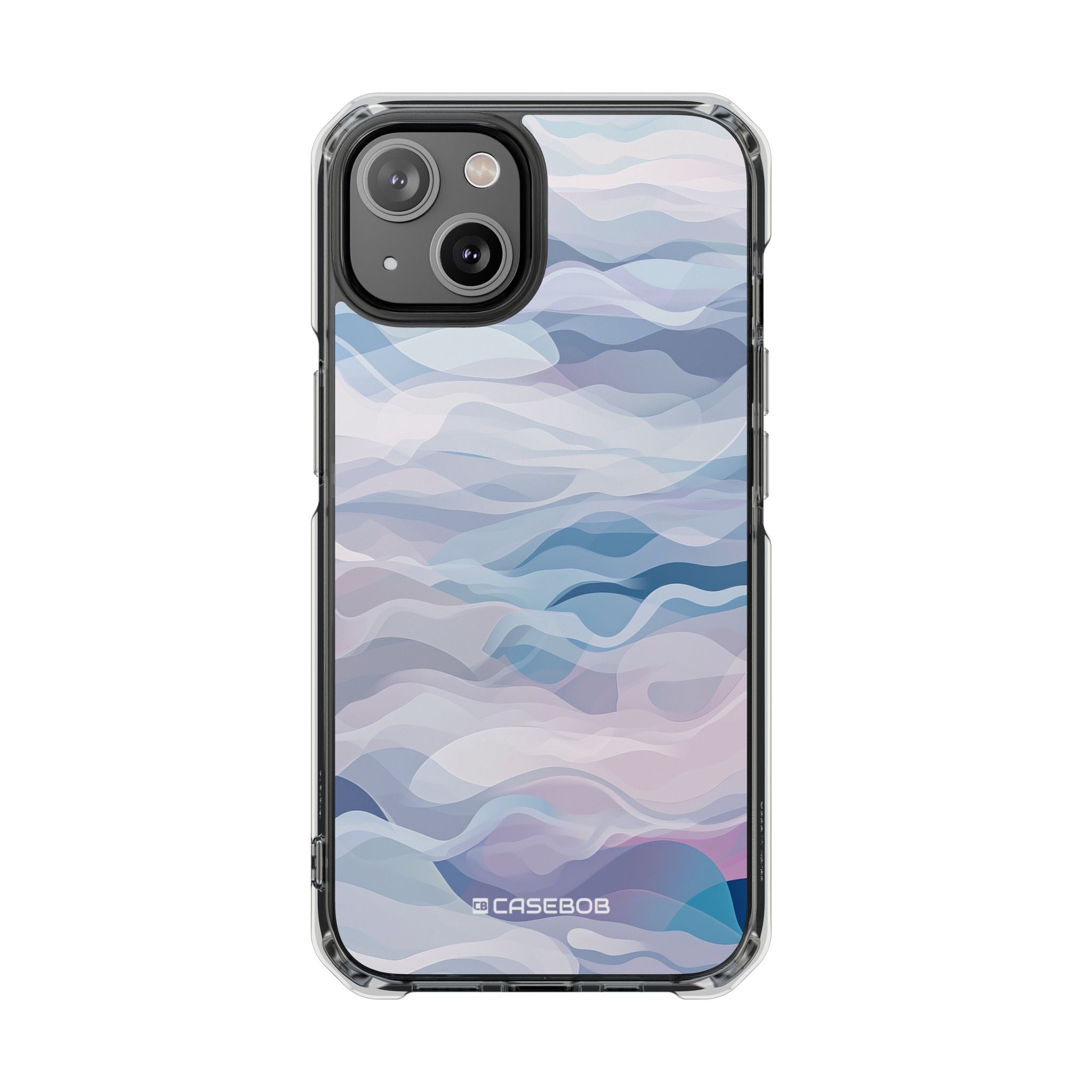 Pantone Serenity  - Clear Impact Case for iPhone