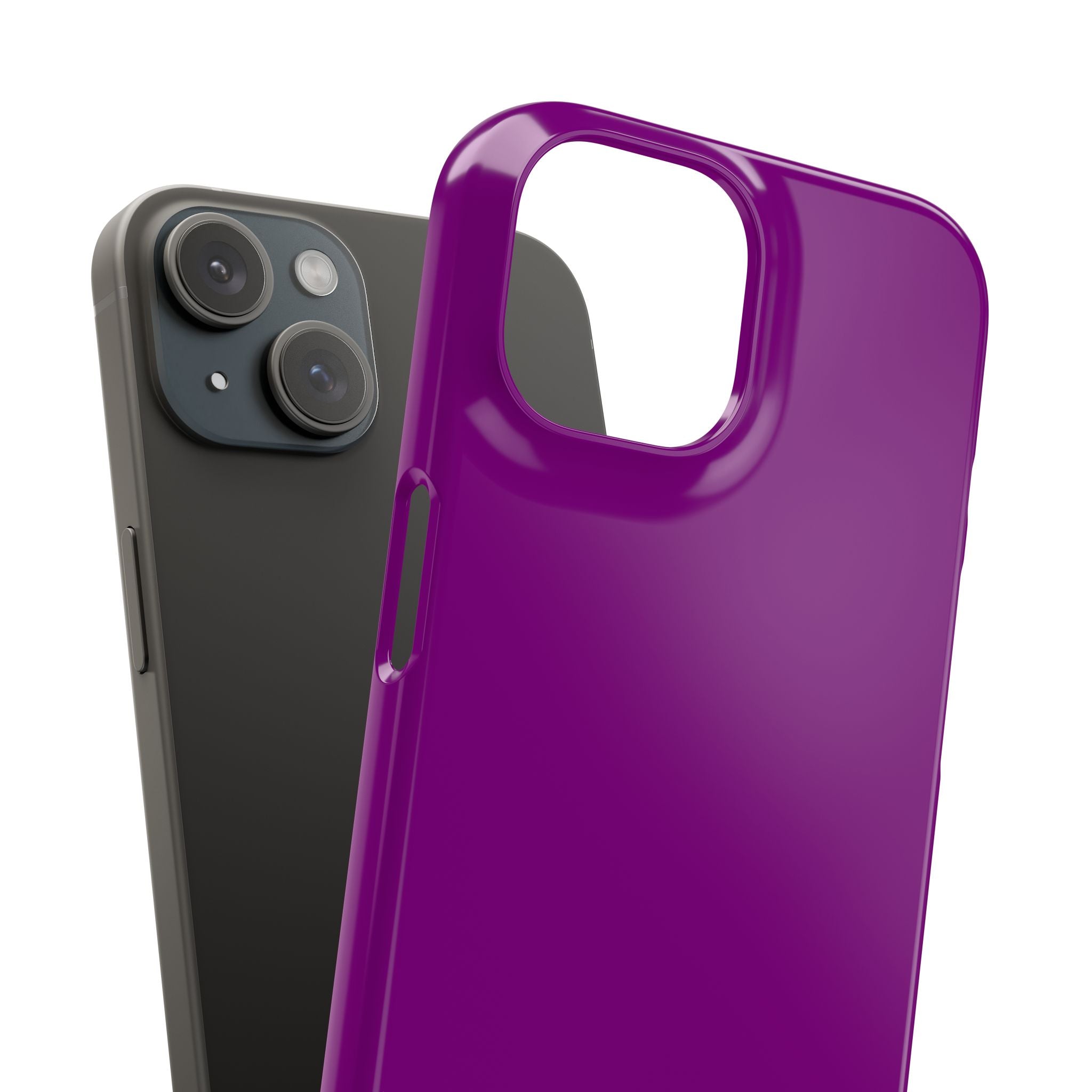 Purple iPhone 15 - Slim Phone Case