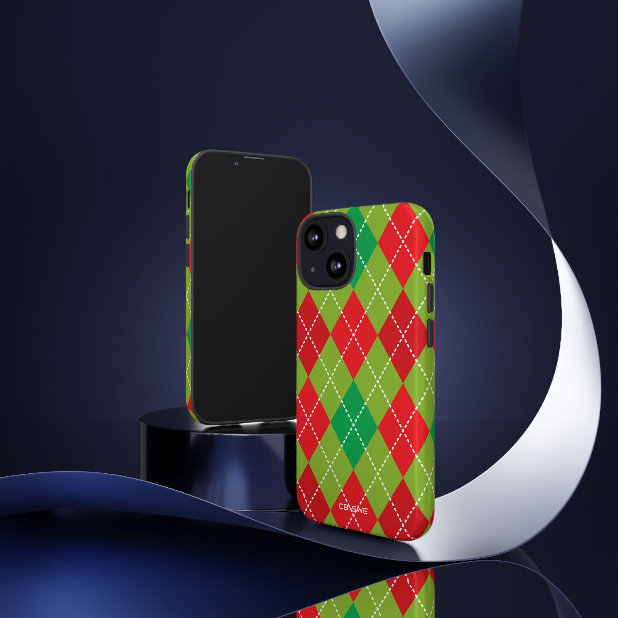 Diamond Shapes Dance - iPhone Case
