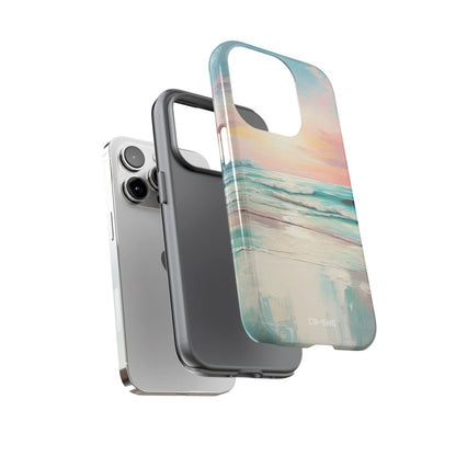 Waves Glistening Softly - iPhone Case