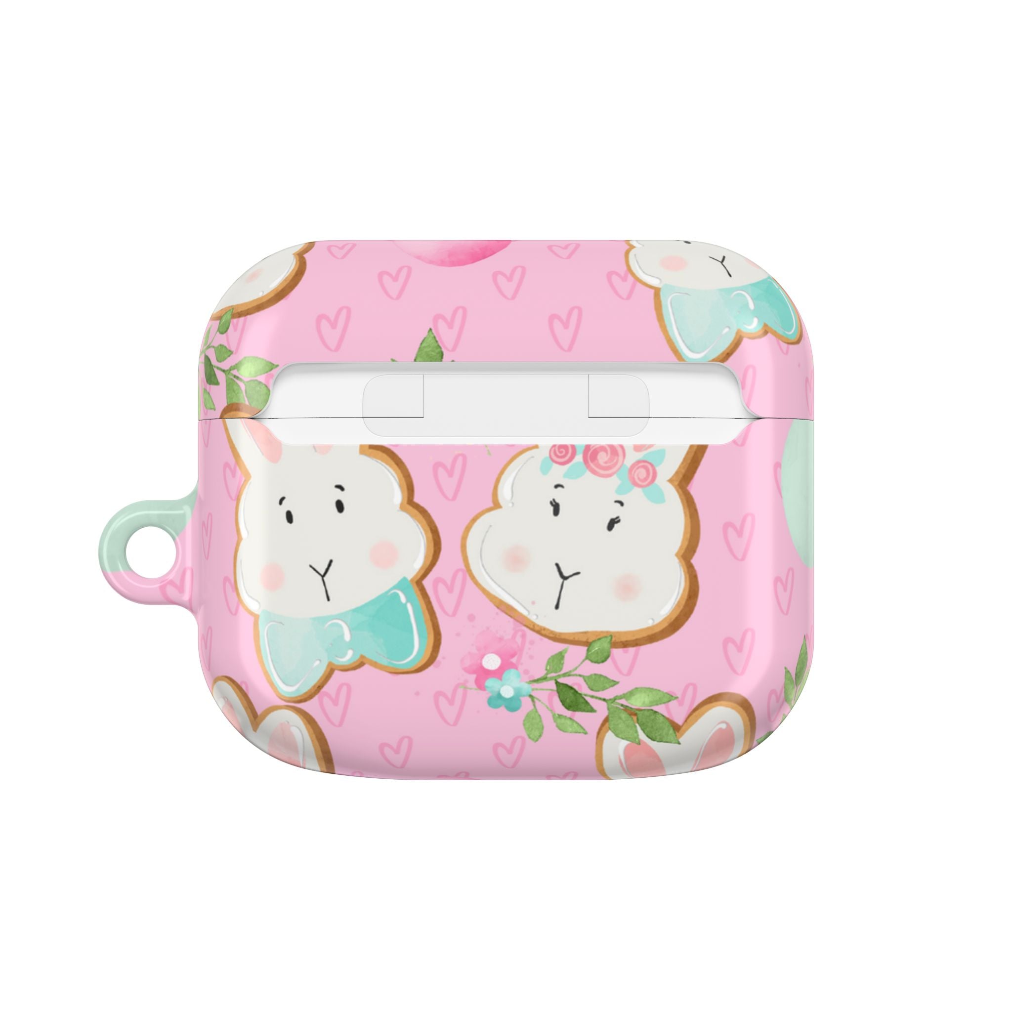 Blushing Bunny Bloom - AirPods Case