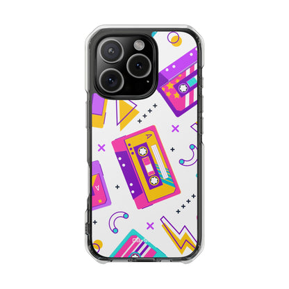 Retro Cassette Chaos iPhone Case - Impact