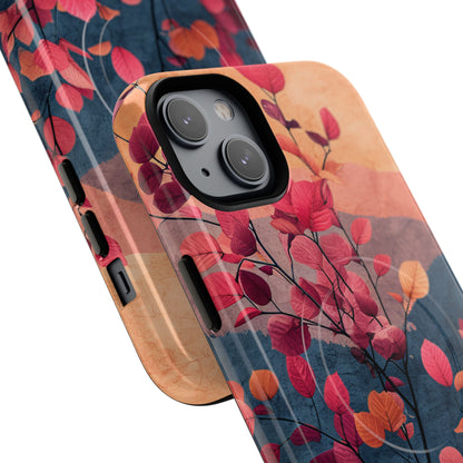 Autumn Tree Harmony - Tough + MagSafe® iPhone 14 Phone Case