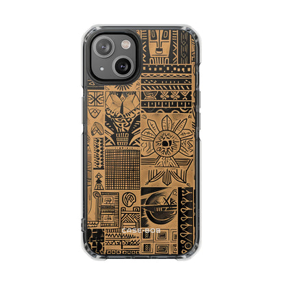 Tribal Faces iPhone 14 Case - Impact