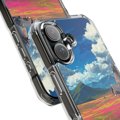 Impressionistic Summer Windmill iPhone Case - Impact