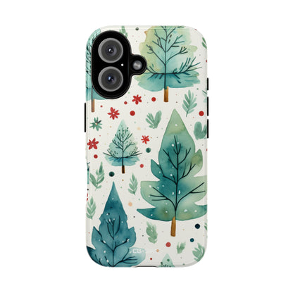 Joyful Evergreen Dance - iPhone Case