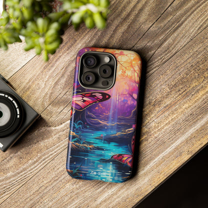 Enchanted Butterfly Forest - iPhone Case
