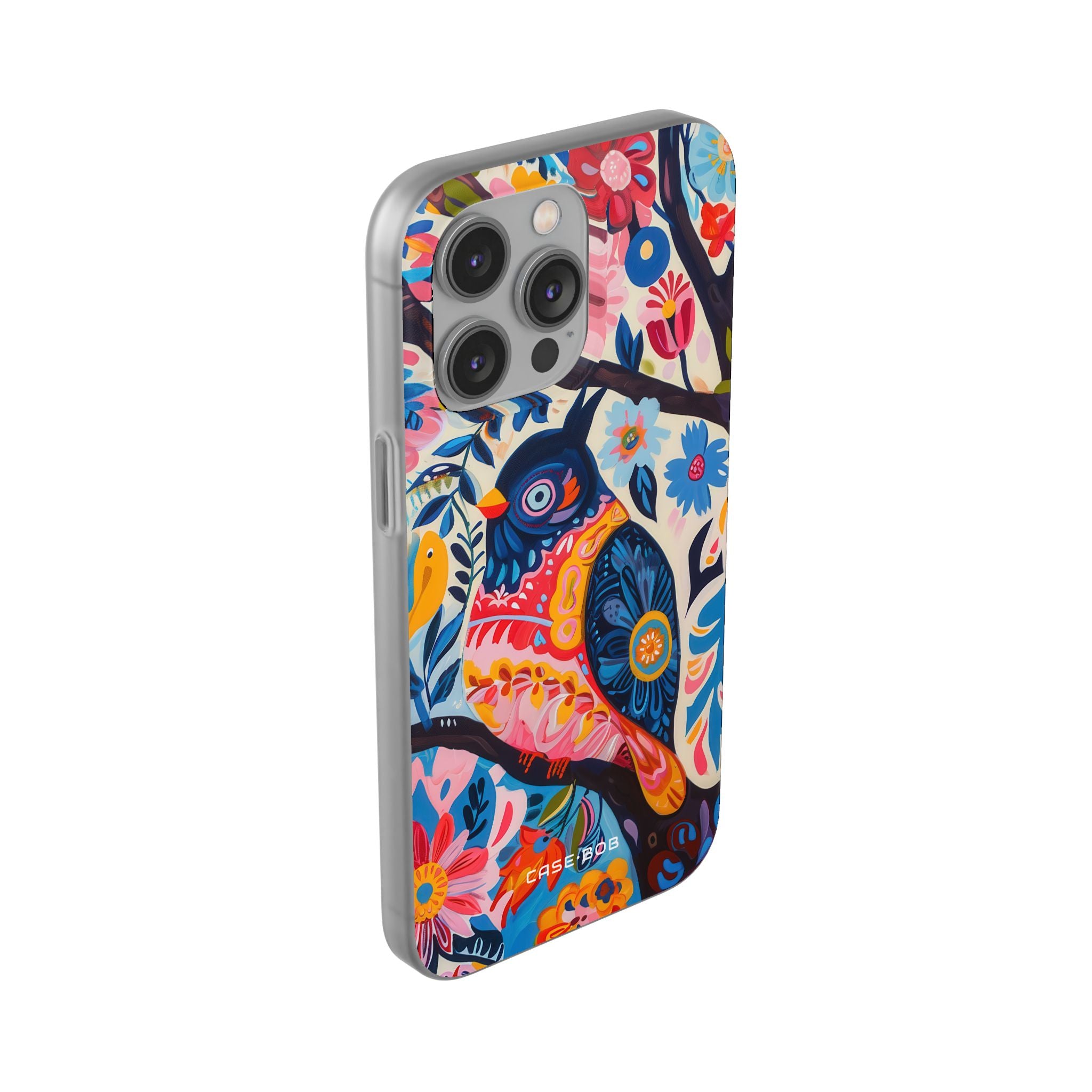 Owl Bloom iPhone 14 Pro Max Case - Soft