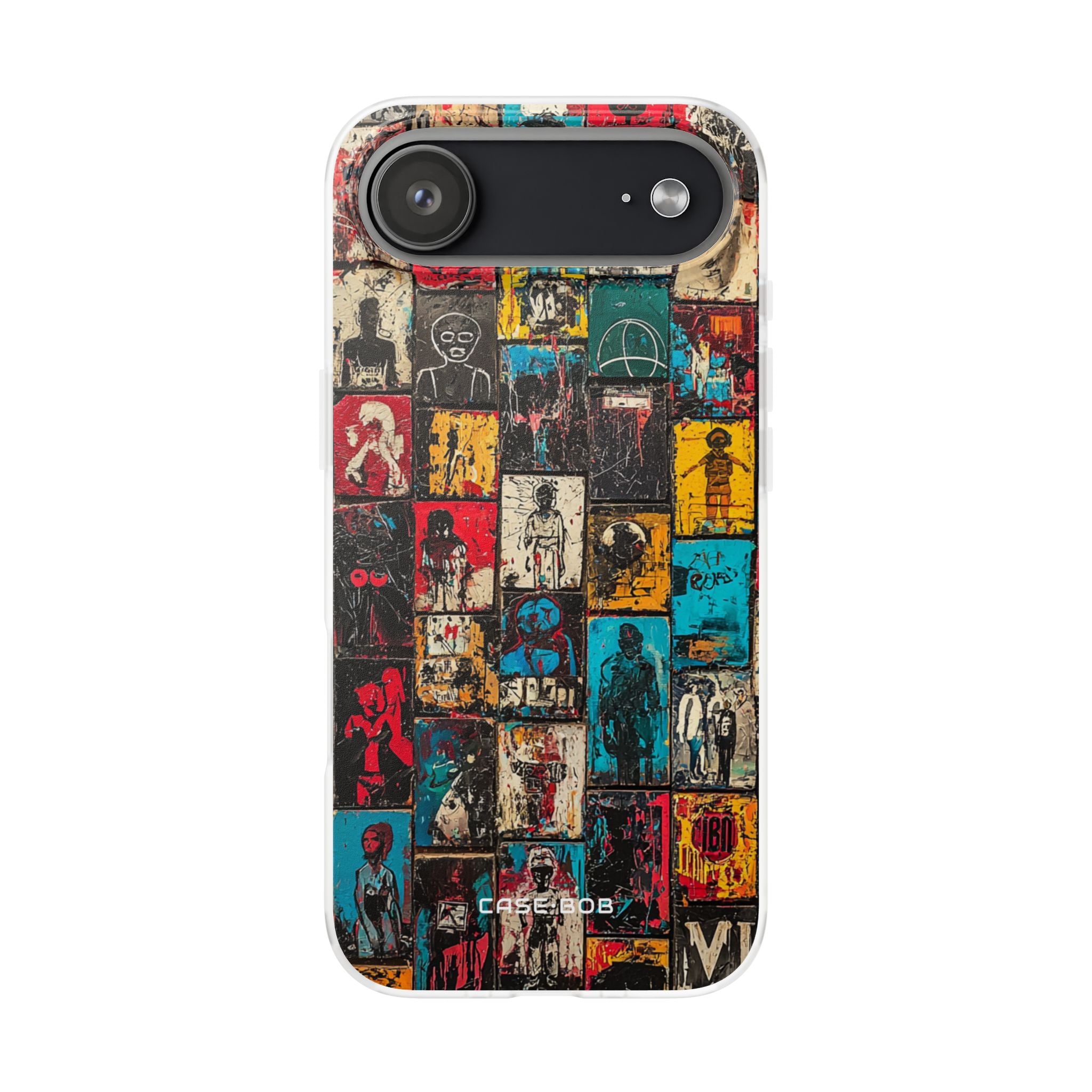 Figured Grid iPhone 17 Air Case - Soft
