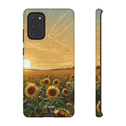 Sunflowers Embrace Sunset - Samsung Case