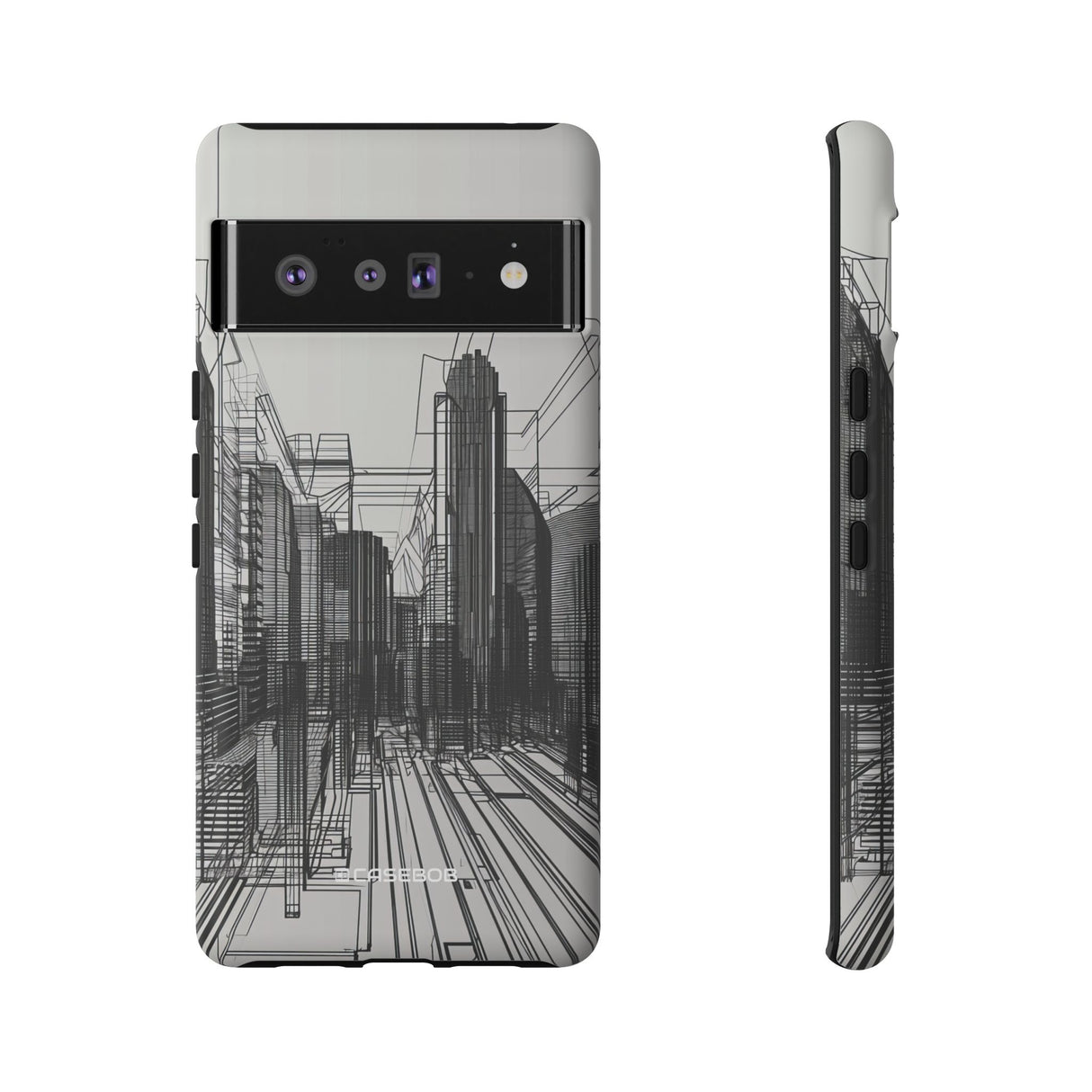 Urban Wireframe | Protective Phone Case for Google Pixel