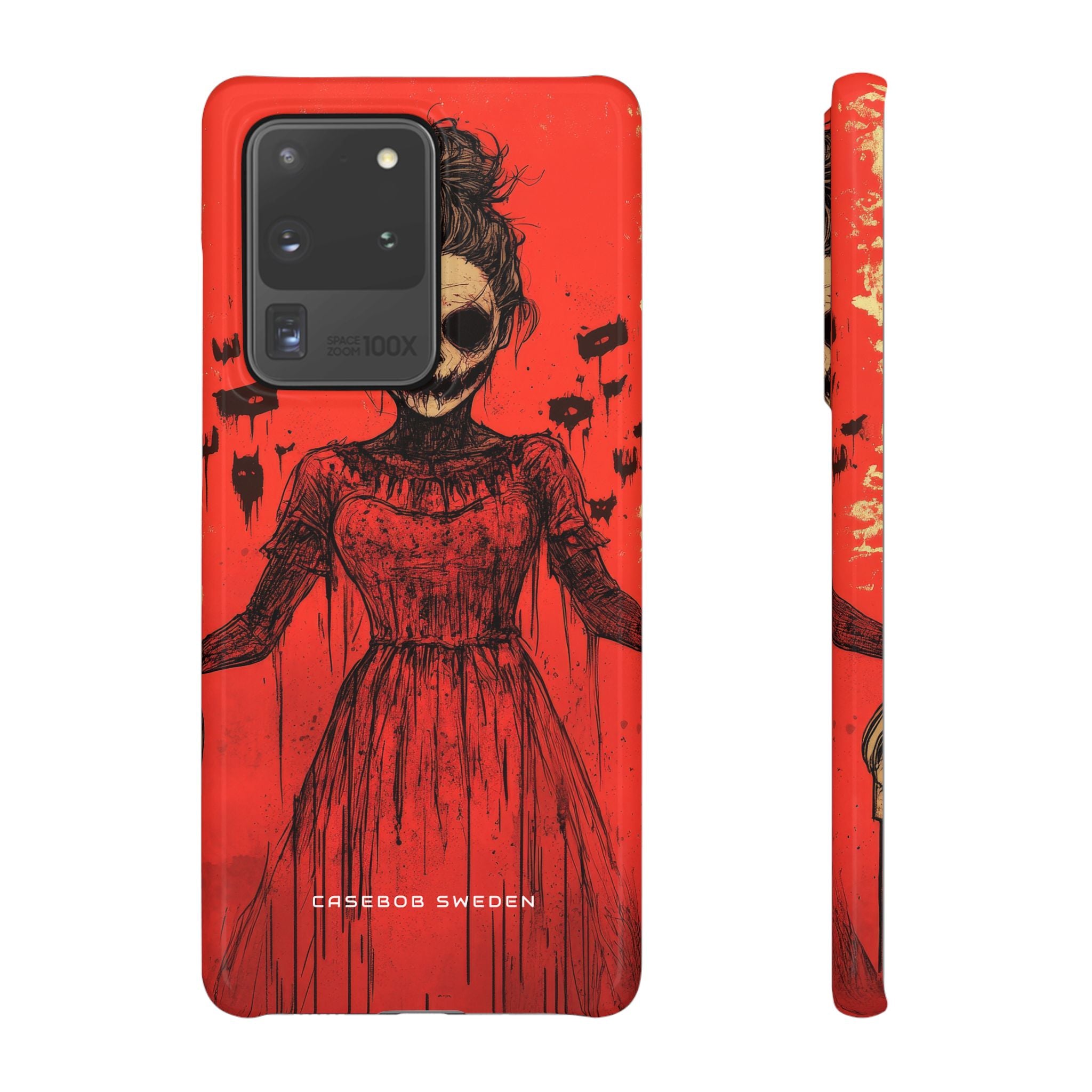 Haunting Scarlet Descent Samsung S20 - Slim Phone Case