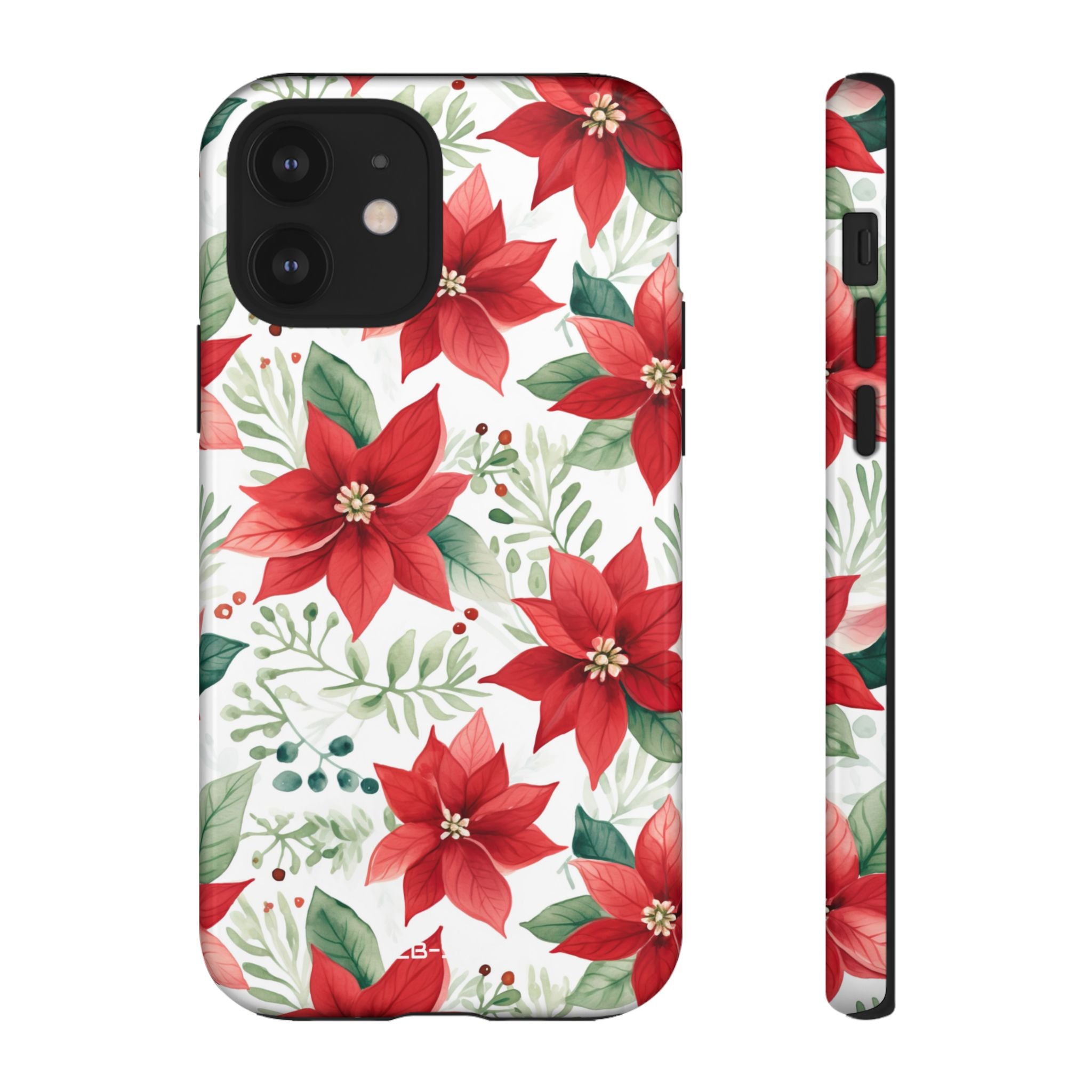 Poinsettias Bloom Bright - iPhone Case