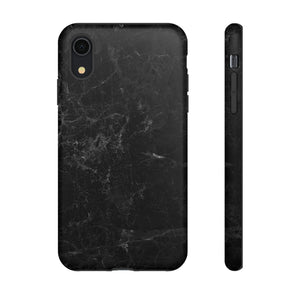 Black Marble - Protective Phone Case