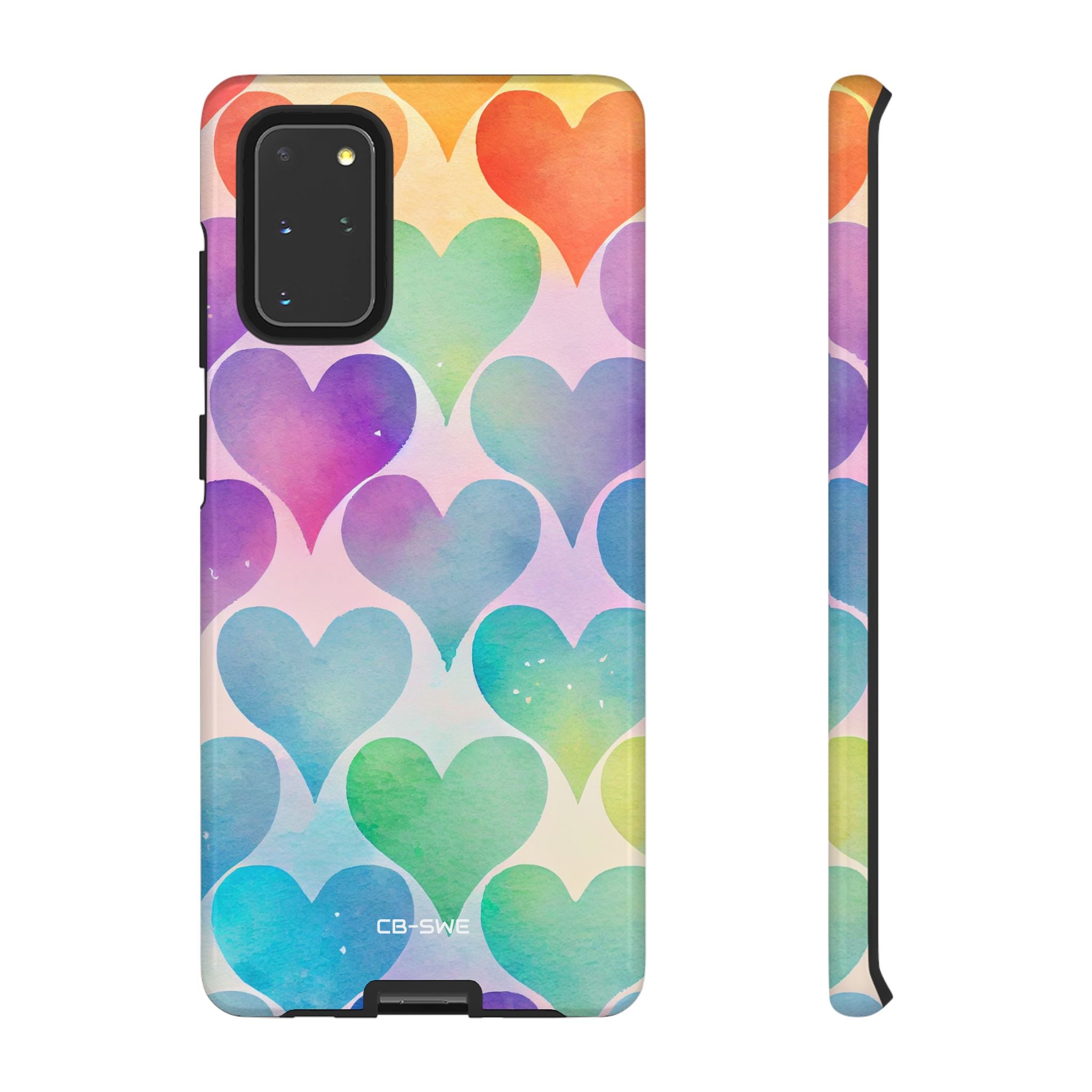 Watercolor Heart Symphony - Samsung Case