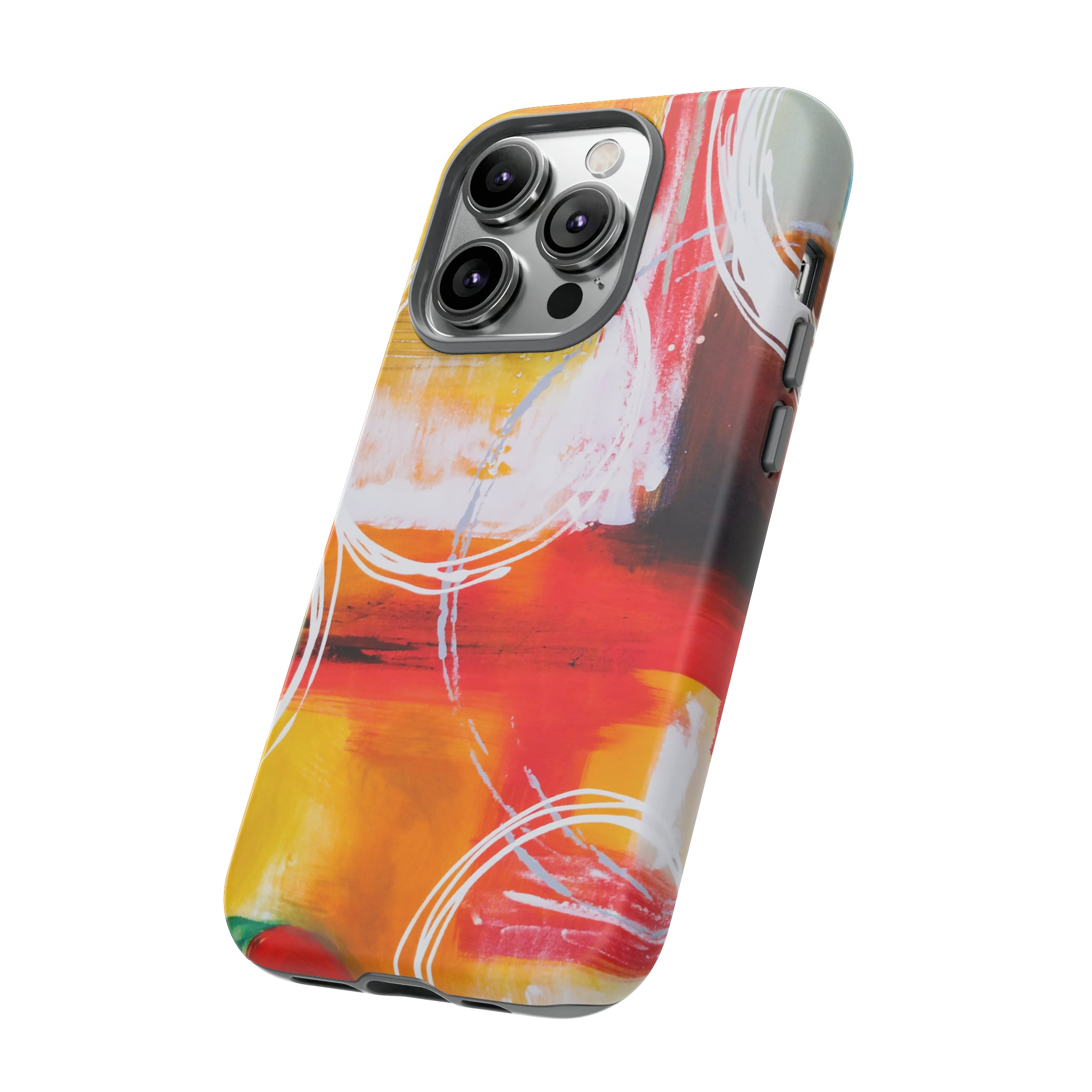 Abstract Yellow - Protective Phone Case