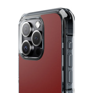 Falu Red | Handyhülle für iPhone (Clear Impact Case - Magnetisch) 