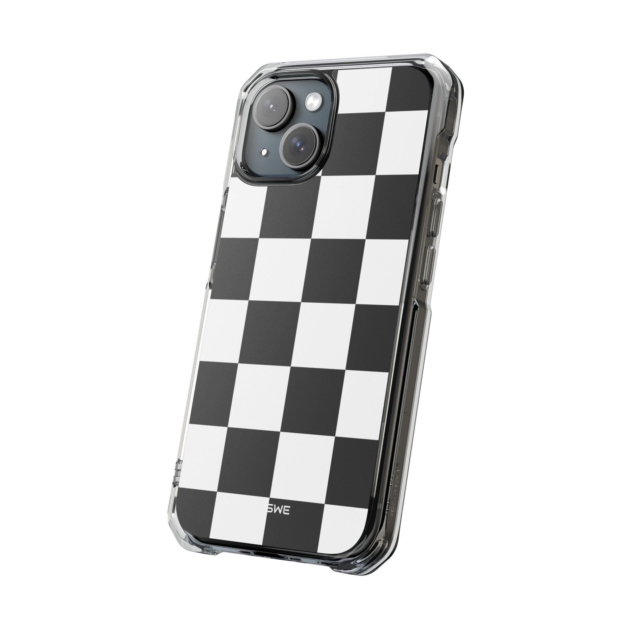 Symmetry In Squares iPhone Case - Impact
