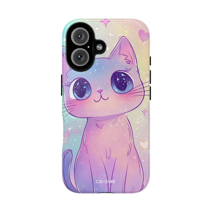 Sparkling Cat Smiles - iPhone Case