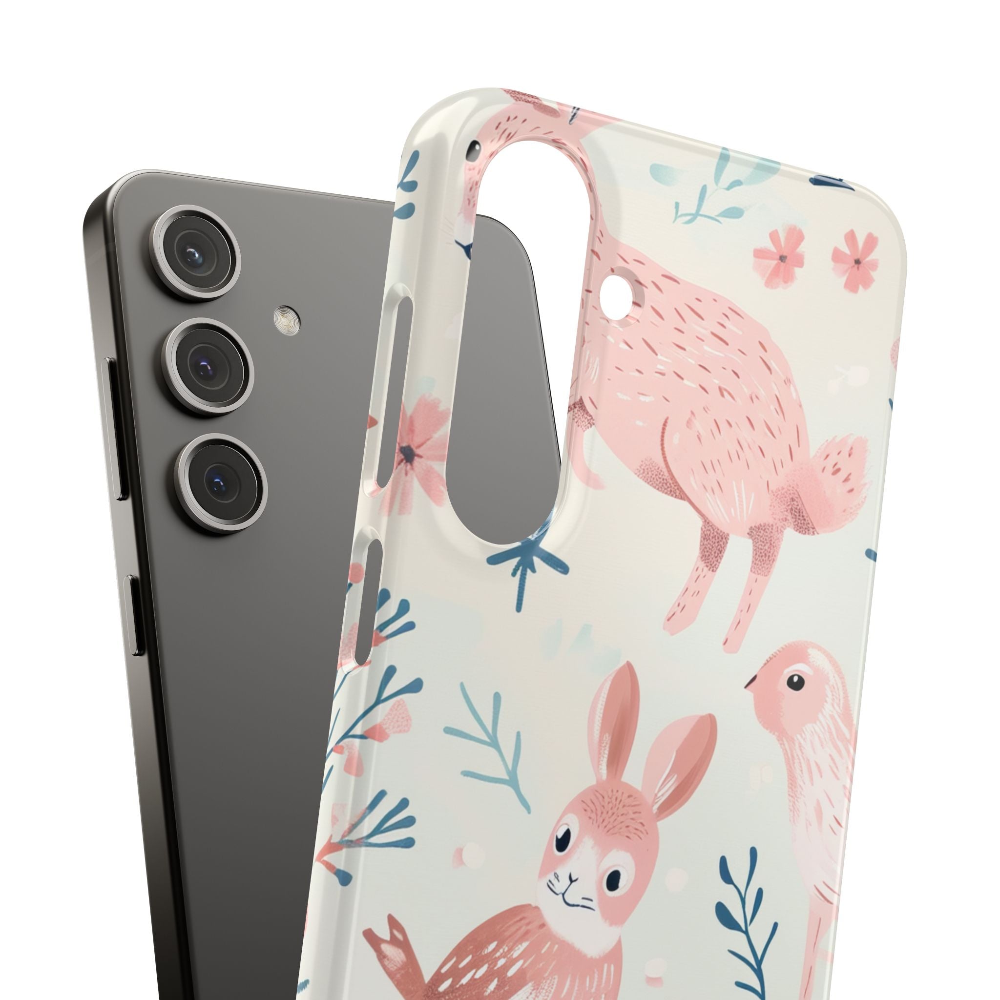 Pastel Whimsical Nature - Slim Samsung S24 Phone Case