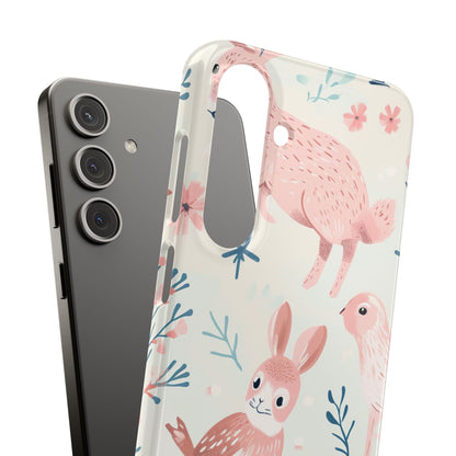 Pastel Whimsical Nature - Slim Samsung S24 Phone Case