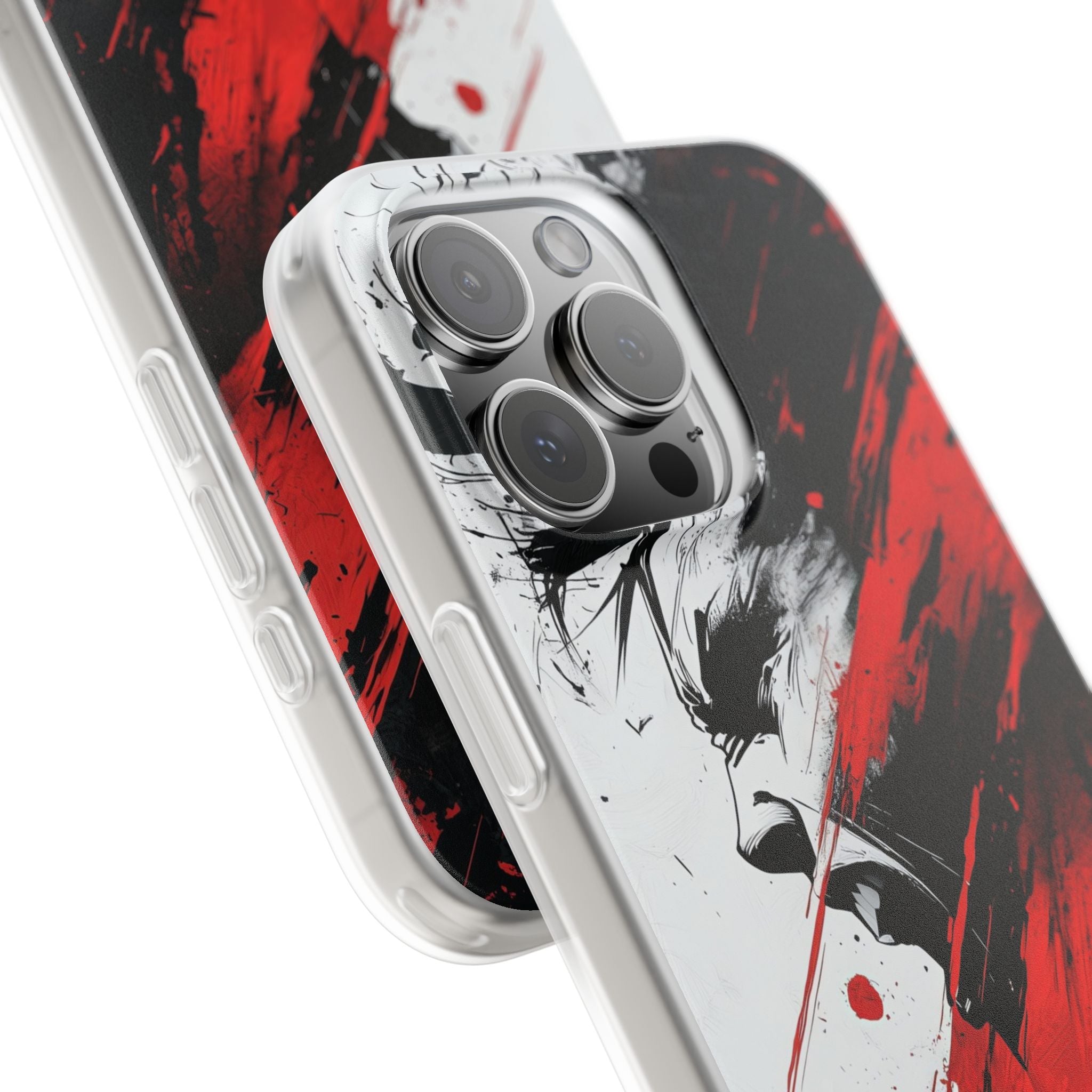 Yelling Profile Burst iPhone 16 Pro Max Case - Soft