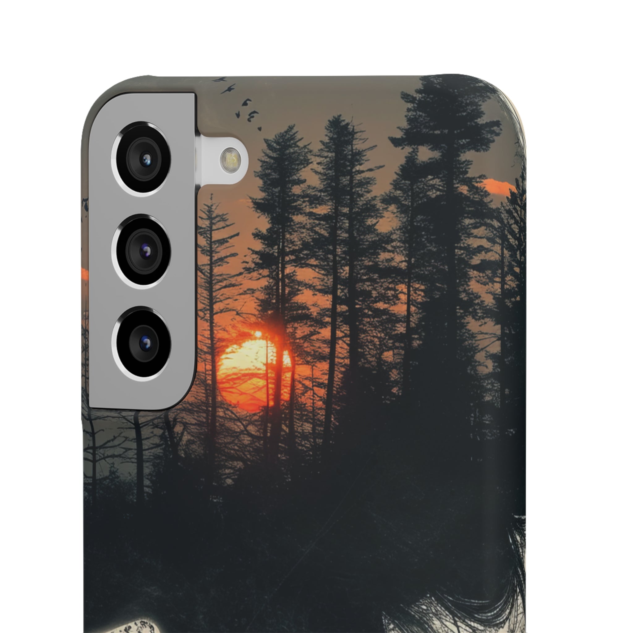 Tranquil Silhouette | Slim Phone Case for Samsung