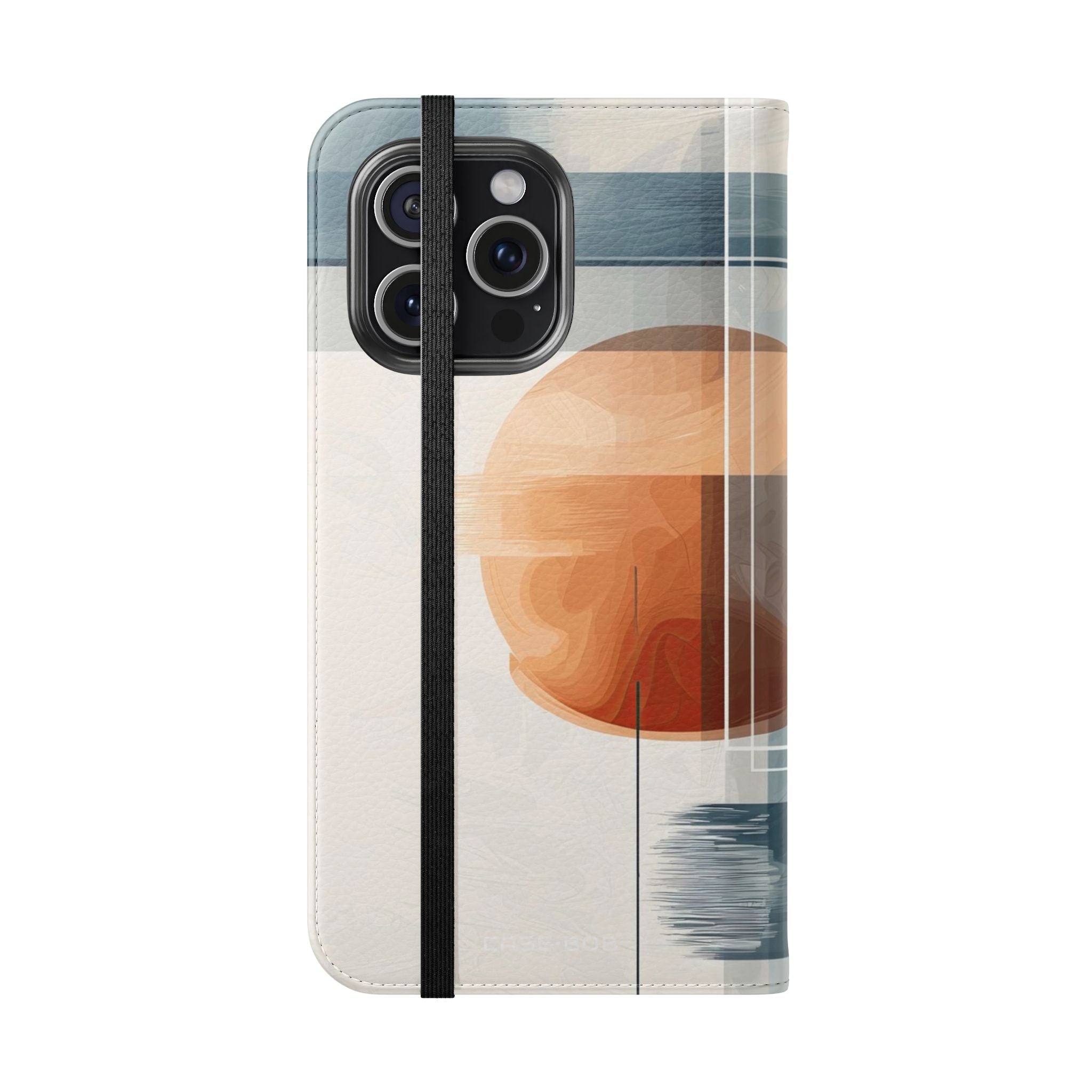 Amber Orbit - iPhone 15 Pro Max Case - Wallet