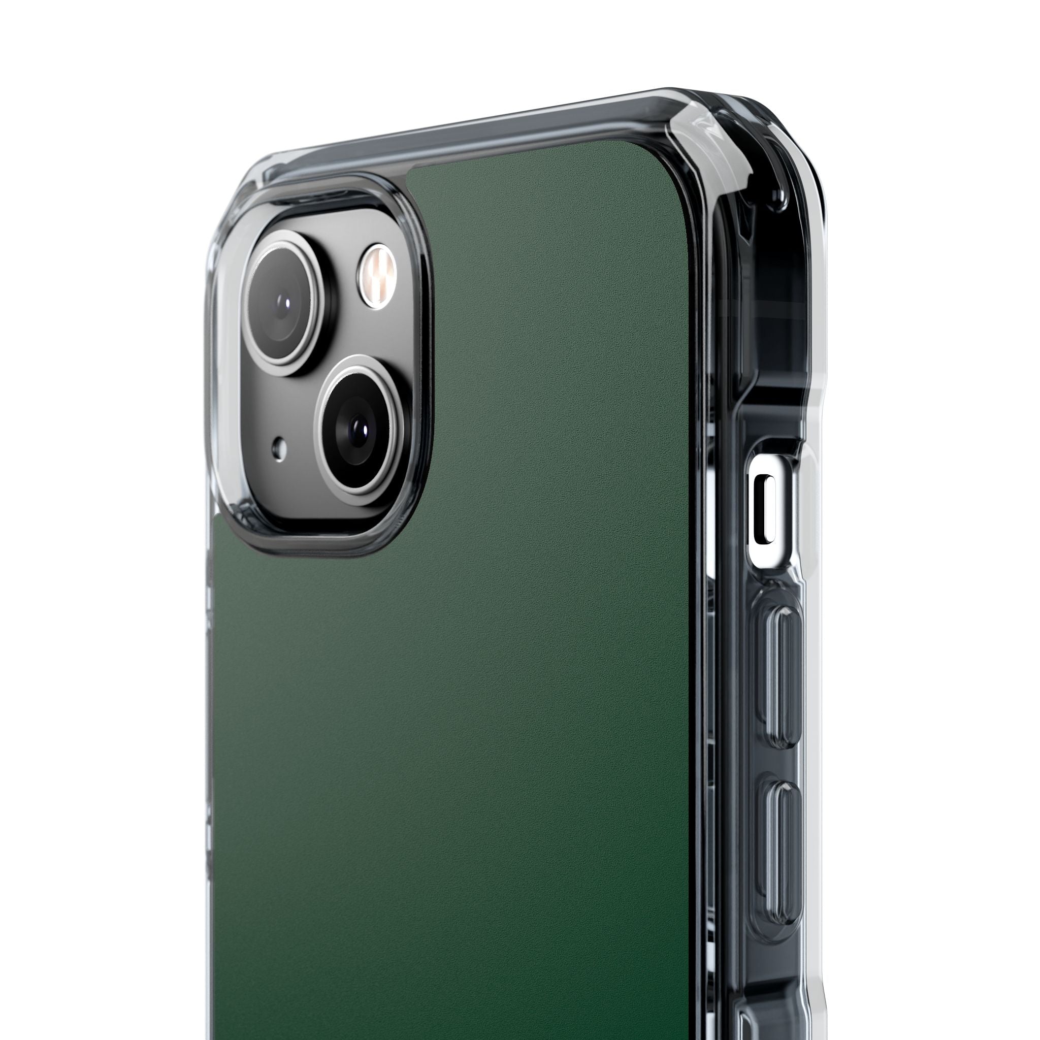 British Racing Green - Clear Impact Case for iPhone