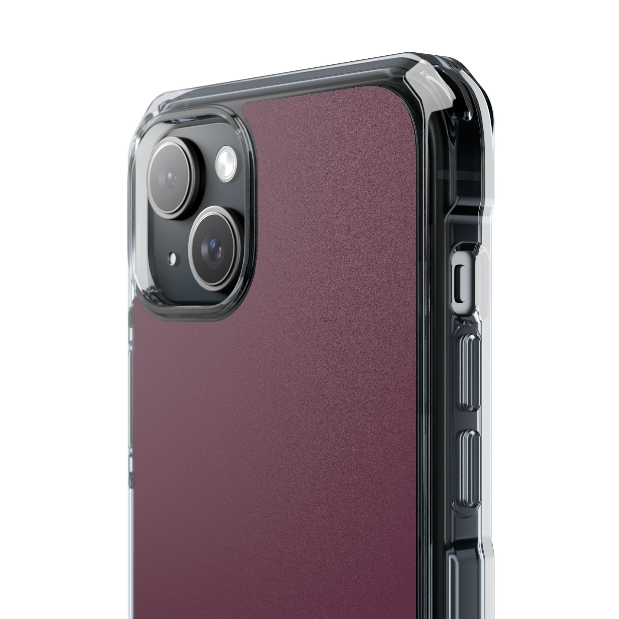 Old Mauve - Clear Impact Case for iPhone