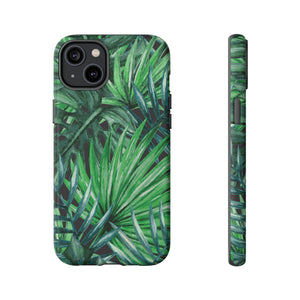 Watercolor Tropical Palm - Protective Phone Case