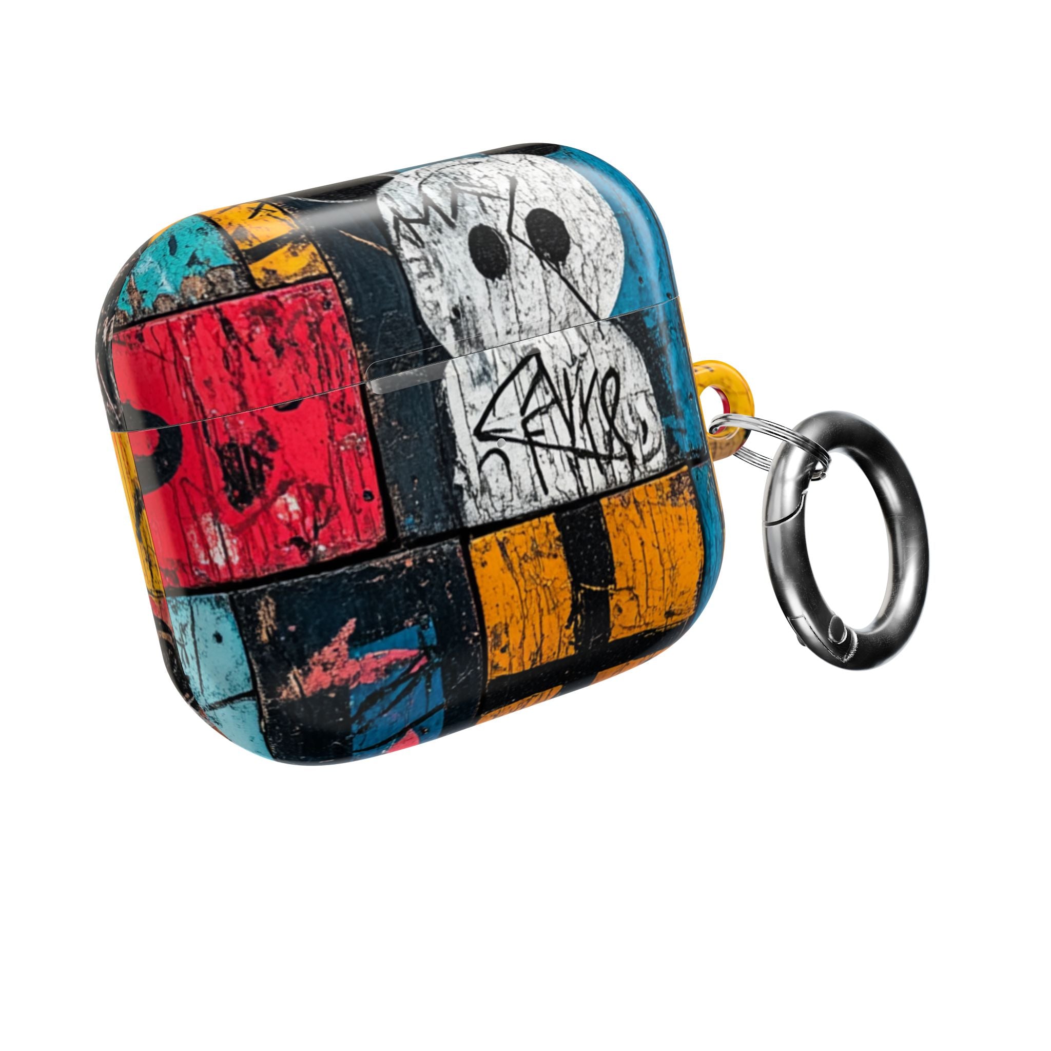 Witte Orb Graffiti - AirPods Case